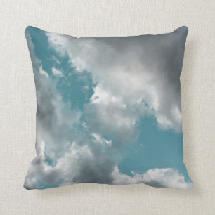 Coussin Carreau de cieux de turquoise