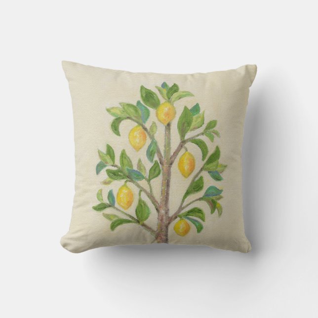 Coussin Carreau de citronnier (Recto)