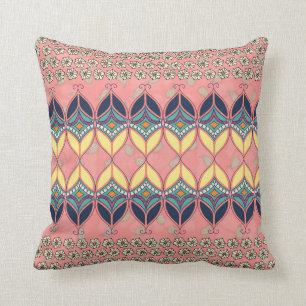 Coussin Carreau de concepteur de marguerite de Boho