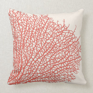 Coussin carreau de corail de branche