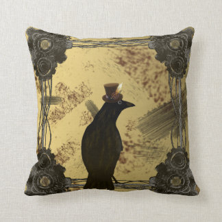 Coussin Carreau de corneille de SteamPunk