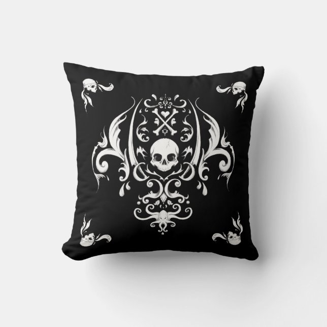 Coussin Carreau de damassé de pirate (Recto)