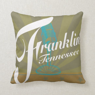 Coussin Carreau de Franklin Tennessee