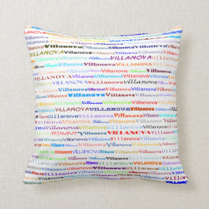 Coussin Carreau de la conception II des textes de