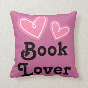 Coussin Carreau de lecture d'amoureux des livres