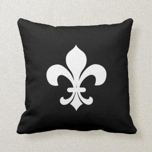 Coussin Carreau de l'héraldique Fleur-De-Lis