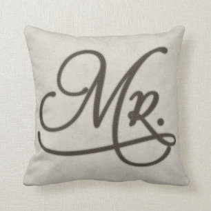 Coussin Carreau de M. Textured
