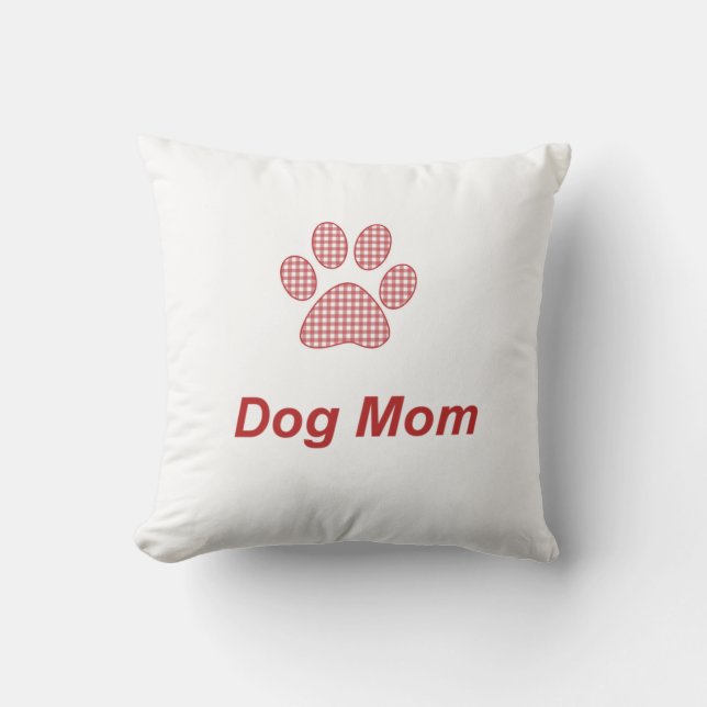 Coussin Carreau de maman de chien (Recto)