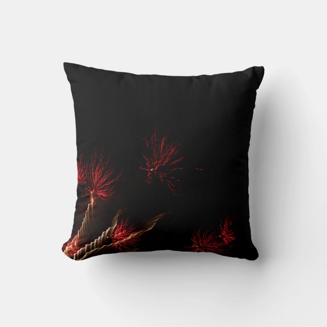 Coussin Carreau de norme du feu d'artifice 20 (Recto)