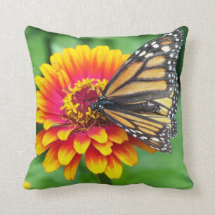 Coussin Carreau de papillon de monarque