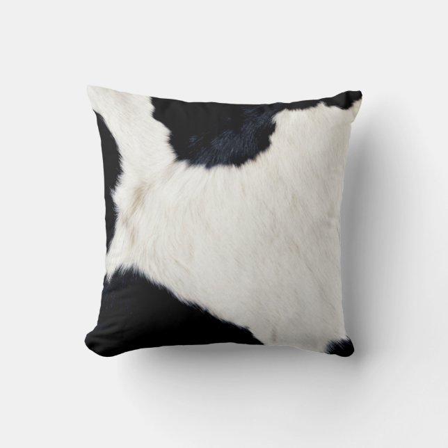 Coussin Carreau de poster de animal de cowboy de cow-girl (Recto)