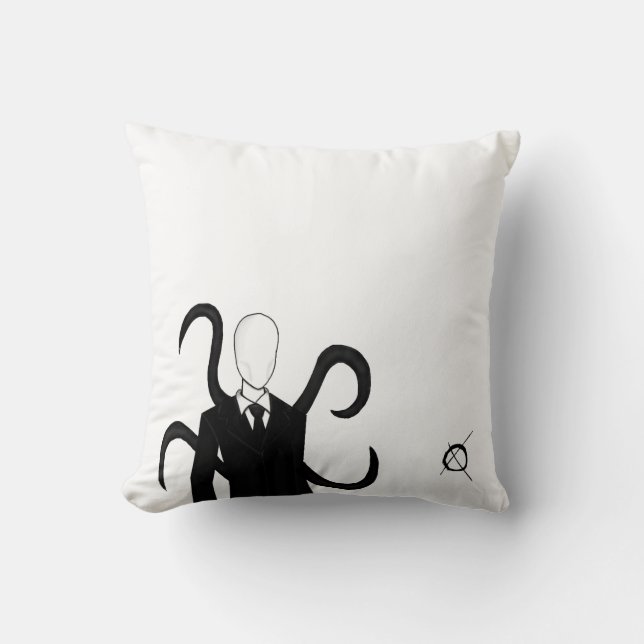 Coussin Carreau de Slenderman (Recto)