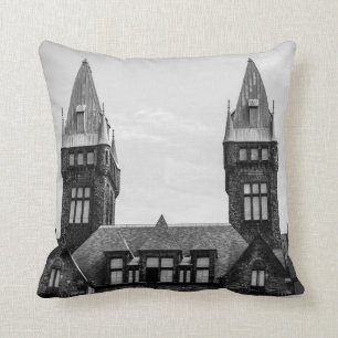 Coussin Carreau d'hôpital psychiatrique d'état de Buffalo