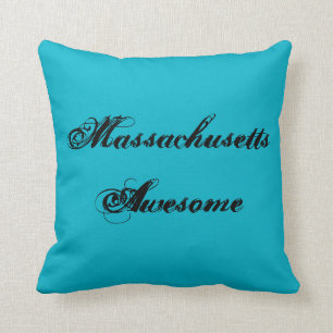 Coussin Carreau du Massachusetts