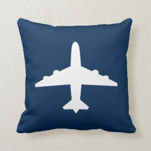 Coussin Carreau fait sur commande d'avion