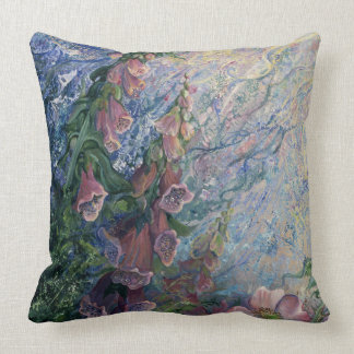 Coussin Carreau floral de digitale