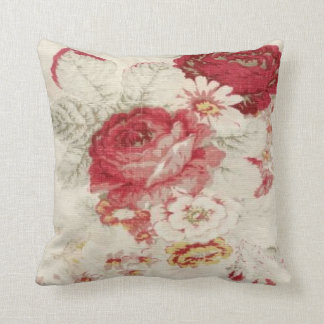 Coussin Carreau français de MoJo d'impression florale de