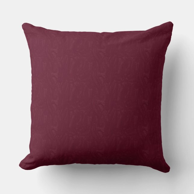 Coussin Carreau marron 20" d'impression de texture de (Recto)