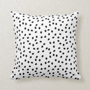 Coussin Carreau mignon des points  