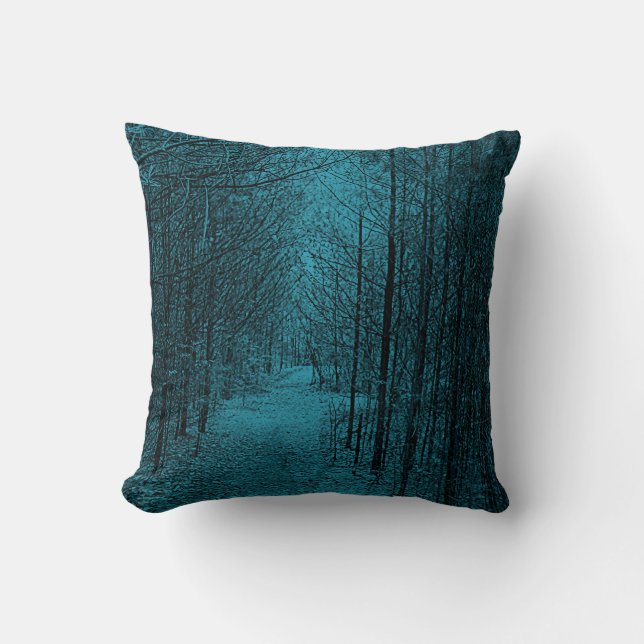 Coussin Carreau - motif d'itinéraire aménagé pour amateurs (Recto)