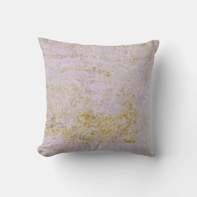 Coussin Carreau parisien de lavande (Recto)