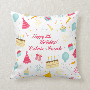 Coussin Carreau personnalisé adorable de joyeux