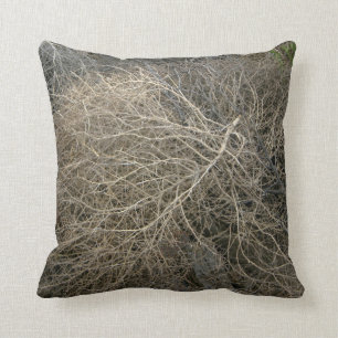Coussin Carreau rustique d'amarante