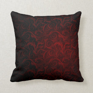 Coussin Carreau victorien gothique de motif de vampire