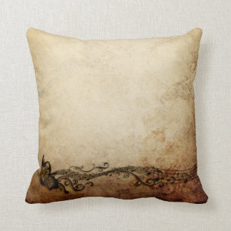 Coussin Carreau vintage de papillon