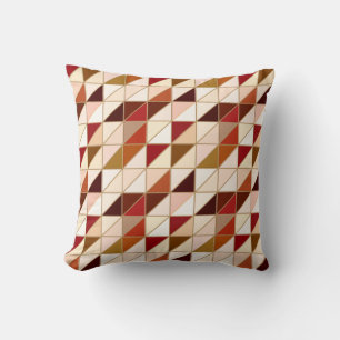 Coussin Carreaux de mosaïque - Tons de bracelet et de terr