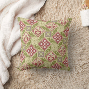 Coussin Carreaux de renaissance gothique