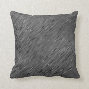 Coussin Carreaux lombaires de la texture n de vent de gris
