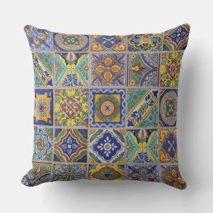 Coussin Carreaux Talavera