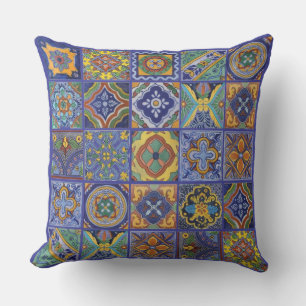 Coussin Carreaux Talavera