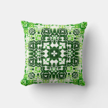 Carrelage Echo Floral Vert profond Motif géographi