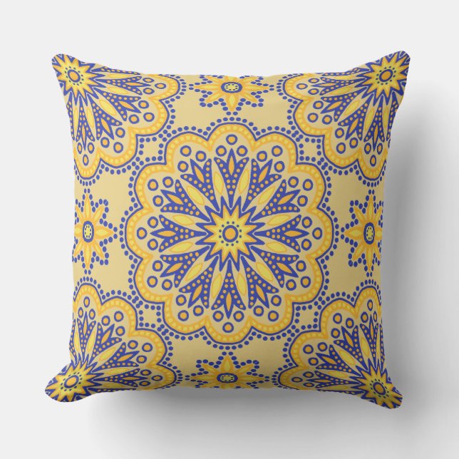Coussin Carrelage Talavera (Recto)