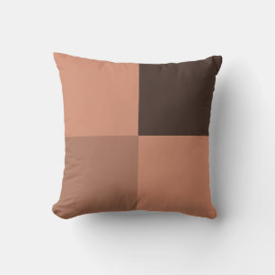 Coussin Carrés Brown