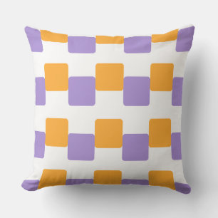 Coussin Carrés jaunes dorés