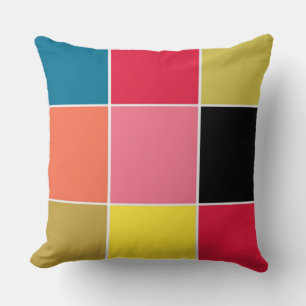Coussin Carrés Rainbow Waterfall