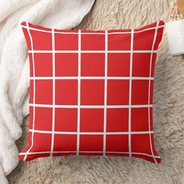 Coussin Carrés rouges Ferrari (Couverture)