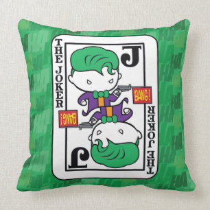 Coussin Carte de jeu Chibi Joker