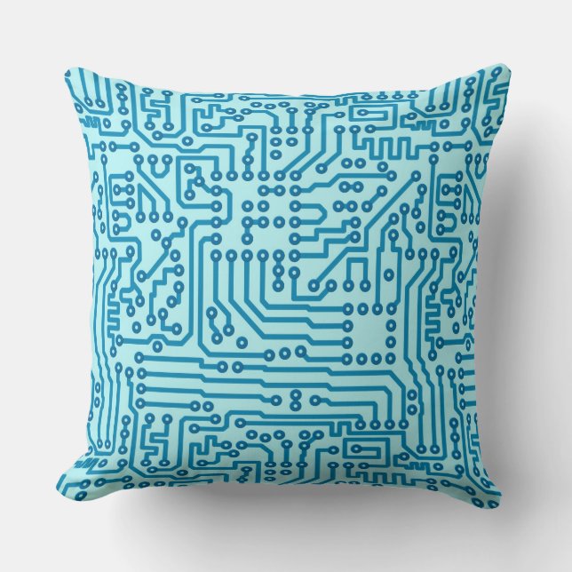 Coussin Carte électronique de Digitals (Recto)