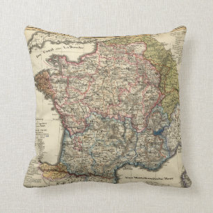 Coussin Carte linguistique de la France