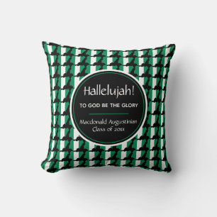 Coussin Carte NIGERIA Diplômé sur mesure HALLELUJAH Keepsa
