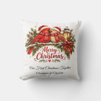 Coussin Cartes de Noël personnalisées Cardinales Jubilé d'
