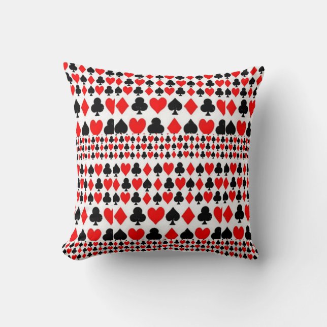 COUSSIN CARTES DE NUIT CASINO RÉVERSIBLES ART MOTIF (Recto)