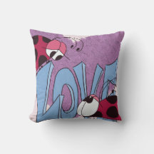 Carton adorable Ladybug Love