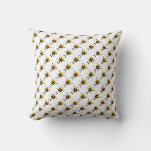 Coussin Cartoon Bees Motif