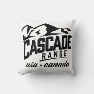 Coussin Cascade Range États-Unis Canada logo.