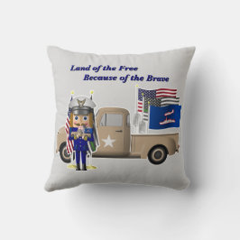 Coussin Casse-noix de la Garde côtière avec petit camion m